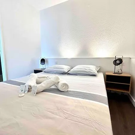 T1bis Avec Terrasse Et Parking Prives Le Miami شقة *