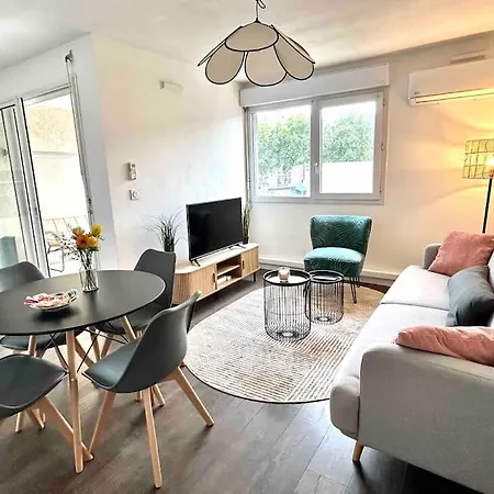 T1bis Avec Terrasse Et Parking Prives Le Miami شقة بيربينيو