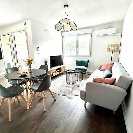 T1bis Avec Terrasse Et Parking Prives Le Miami * بيربينيو