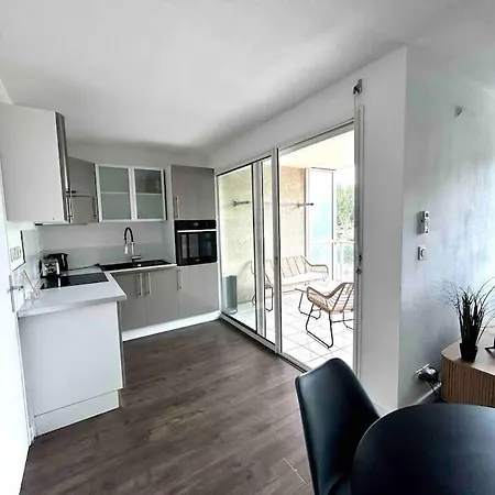 شقة T1bis Avec Terrasse Et Parking Prives Le Miami بيربينيو